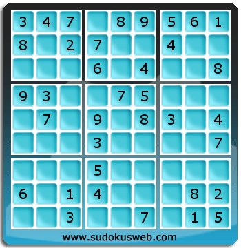 Nivel Facil de Sudoku