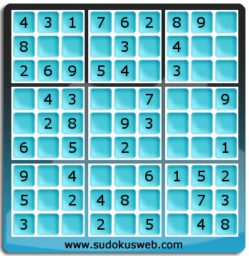 Sudoku de Niveau Très Facile