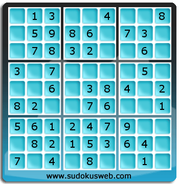 Sudoku de Niveau Très Facile