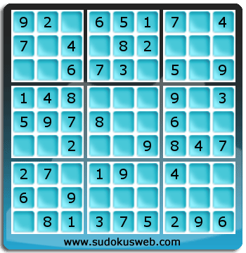 Sudoku de Niveau Très Facile