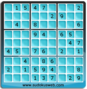 Sudoku von einfacher höhe