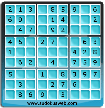 Sudoku de Nivel Muy Fácil