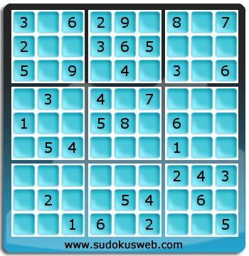 Nivel Facil de Sudoku