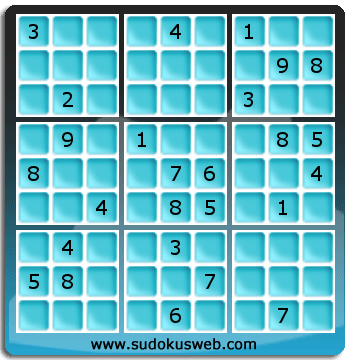 Sudoku von Fachmännischer höhe