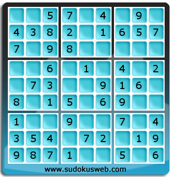 Sudoku von sehr einfacher höhe