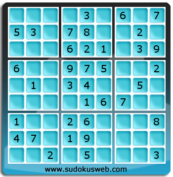 Sudoku von einfacher höhe