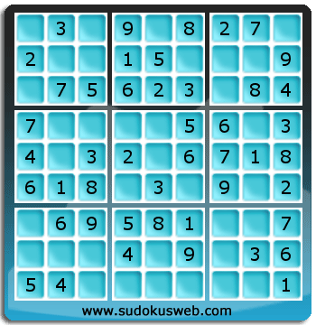 Nivel Muito Facil de Sudoku