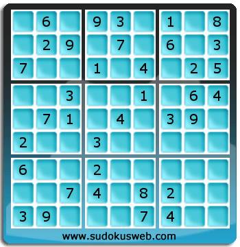 Nivel Facil de Sudoku