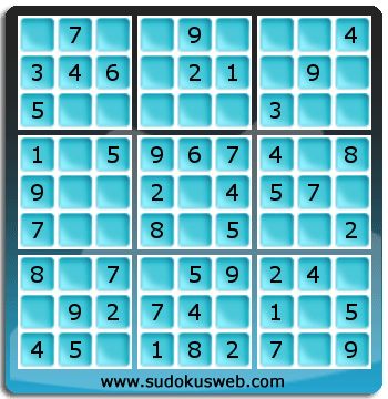 Sudoku de Nivell Molt Fàcil