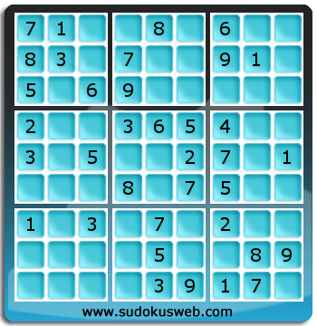 Sudoku von einfacher höhe