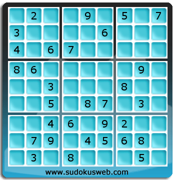 Sudoku von mittelmässiger höhe