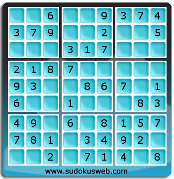 Sudoku de Nivell Molt Fàcil Sudoku de Nivell Molt Fàcil