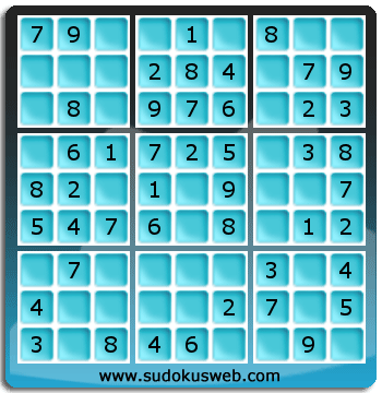 Sudoku de Nivell Molt Fàcil