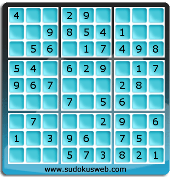 Sudoku von sehr einfacher höhe