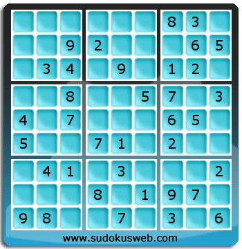 Sudoku von einfacher höhe