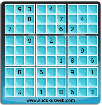 Sudoku von Fachmännischer höhe