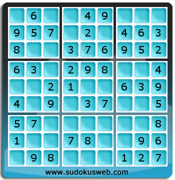 Sudoku de Niveau Très Facile Sudoku de Niveau Très Facile
