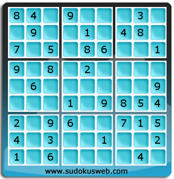 Nivel Facil de Sudoku