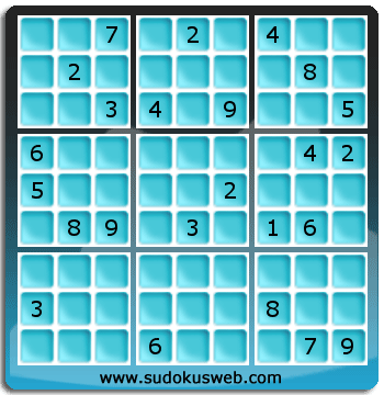 Sudoku de Niveau Difficile Sudoku de Niveau Difficile