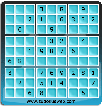 Sudoku von einfacher höhe