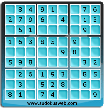 Nivel Muito Facil de Sudoku