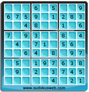 Nivel Muito Facil de Sudoku Nivel Muito Facil de Sudoku