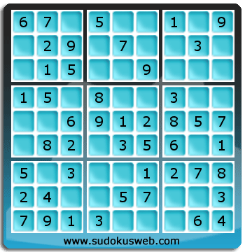 Sudoku von sehr einfacher höhe