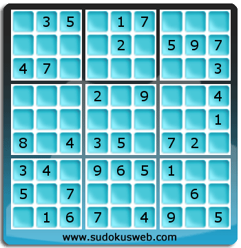 Sudoku von einfacher höhe