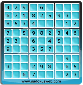 Sudoku de Nivel Muy Fácil