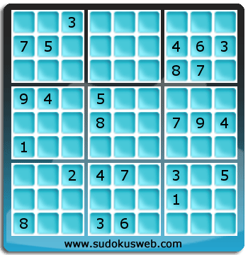 Sudoku von Fachmännischer höhe