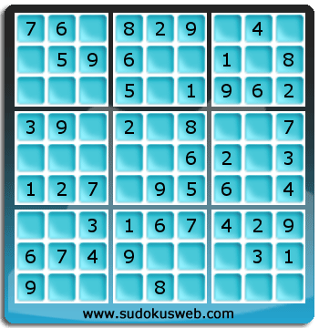 Very Easy Level Sudoku