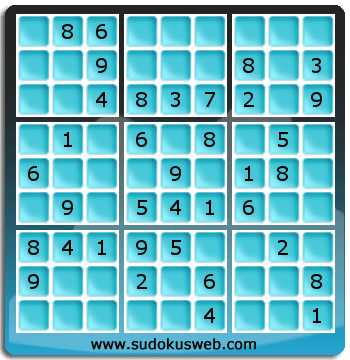 Sudoku von einfacher höhe