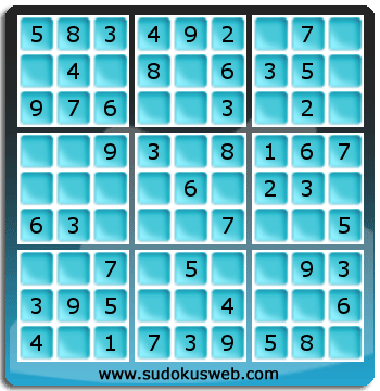 Sudoku von sehr einfacher höhe