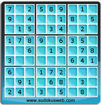 Sudoku de Nivel Muy Fácil