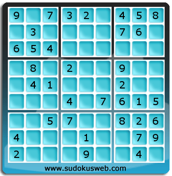 Sudoku de Niveau Facile Sudoku de Niveau Facile