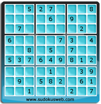 Sudoku de Niveau Facile Sudoku de Niveau Facile