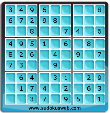 Sudoku de Niveau Très Facile