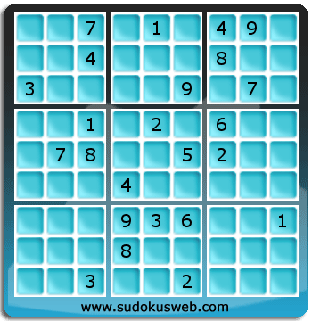 Sudoku von Fachmännischer höhe