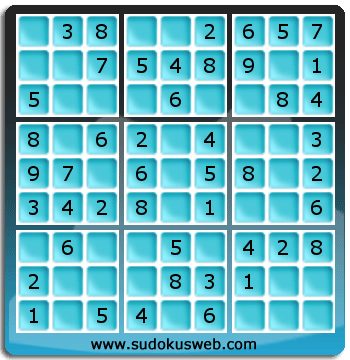 Sudoku de Niveau Très Facile