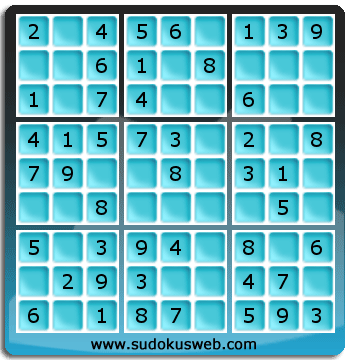 Sudoku de Nivell Molt Fàcil