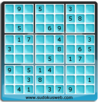 Sudoku von mittelmässiger höhe