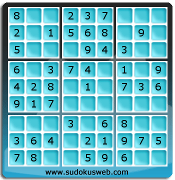 Sudoku de Nivel Muy Fácil