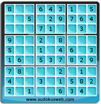 Sudoku de Nivel Muy Fácil