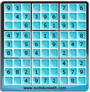 Sudoku von sehr einfacher höhe