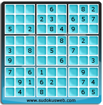 Sudoku von einfacher höhe