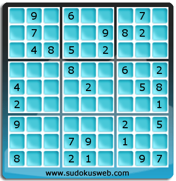 Sudoku von mittelmässiger höhe