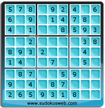 Sudoku von sehr einfacher höhe