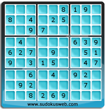 Nivel Facil de Sudoku