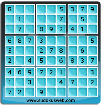 Very Easy Level Sudoku