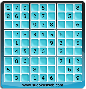 Sudoku de Nivell Molt Fàcil